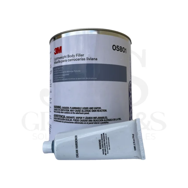 3M MASILLA PARA CARROCERÍAS LIVIANA 05801