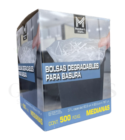 Bolsa Degradable para Basura 500pz