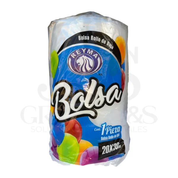BOLSA EN ROLLO NATURAL 20X30 CM