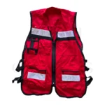 Chaleco Brigadista Con Franjas Reflectantes