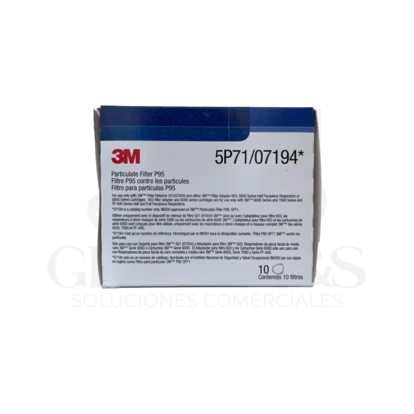 3M FILTRO PARA PARTÍCULAS P95 07194