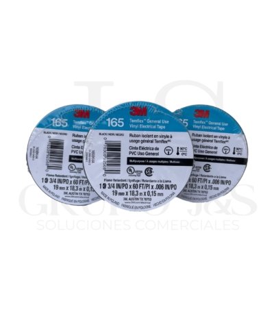 3M Cinta Eléctrica De PVC Uso General