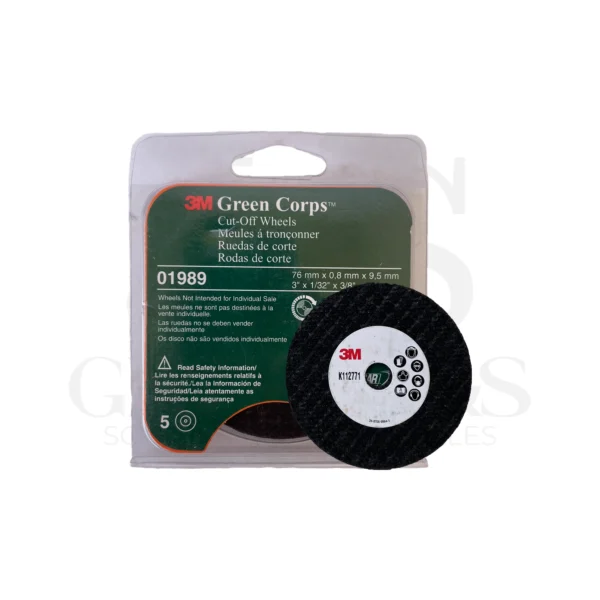 3M RUEDA DE CORTE GREEN CORPS 1989