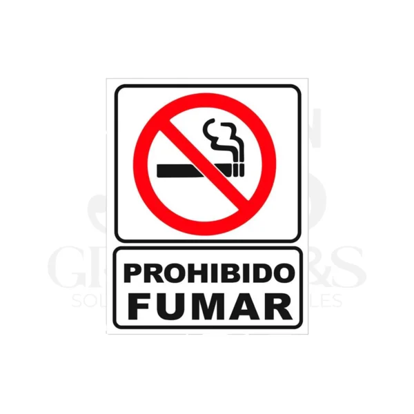 SEÑAL DE PROHIBIDO FUMAR
